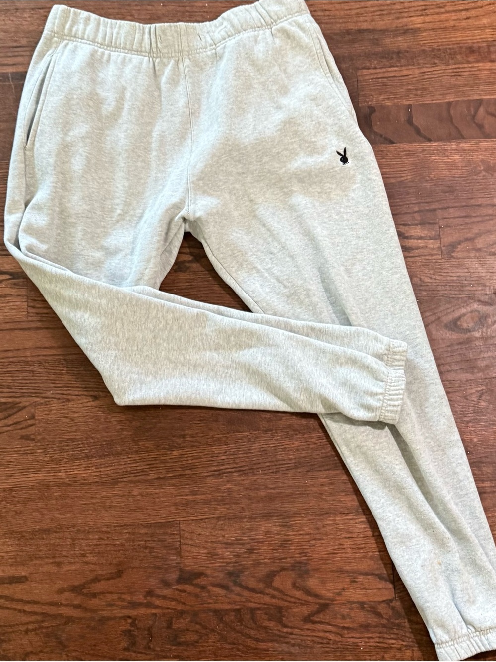 Playboy light grey joggers unisex